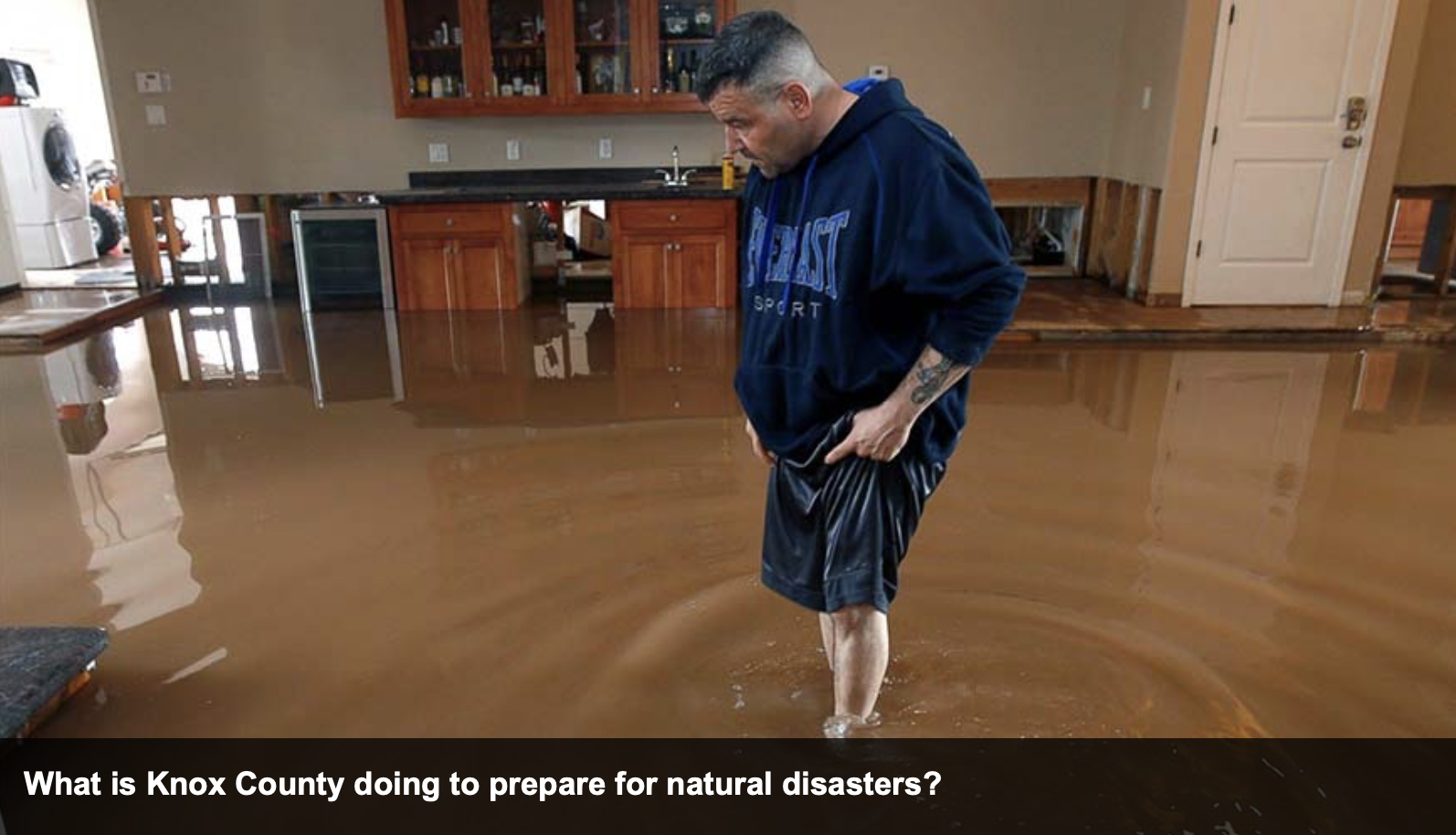 Flooded home FEMA