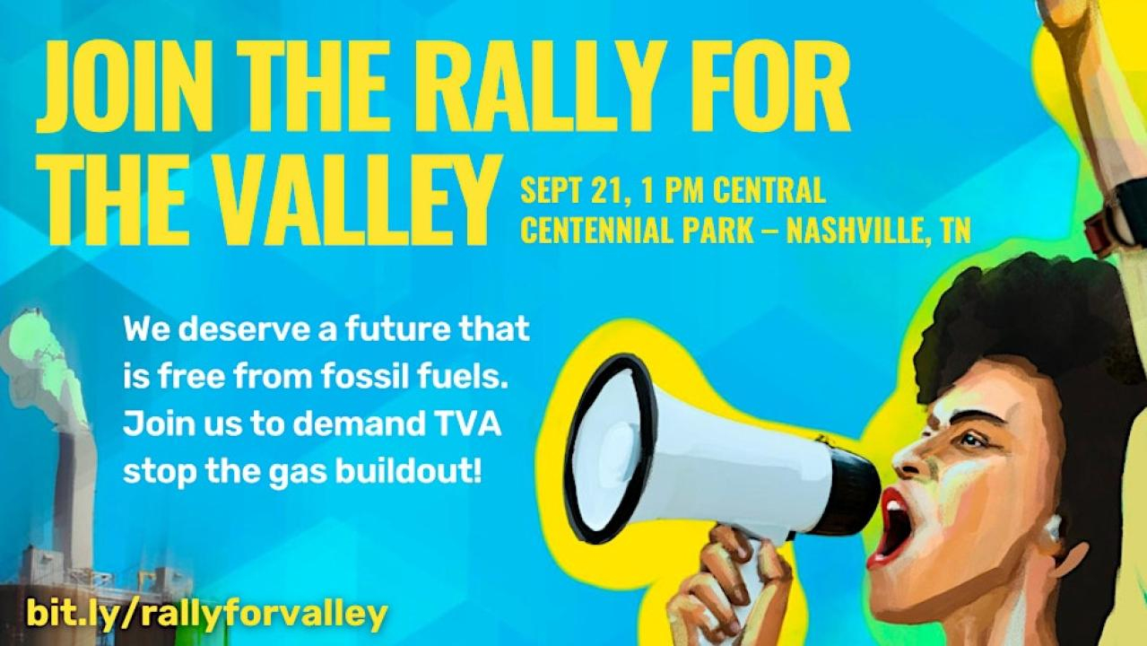 TVA protest